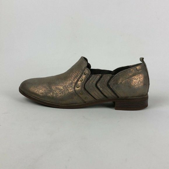 Clarks Women's Trish Bell Suede Slip-On Booties - Studded & Comfortable
